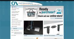 Desktop Screenshot of customaccents.com